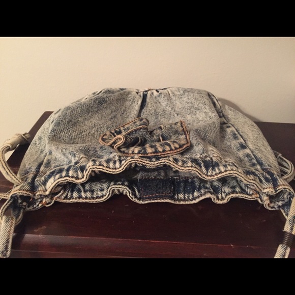 jean purse with embellishments included - Picture 3 of 5